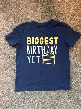 Carter’s Birthday Shirt 4t boys - girls